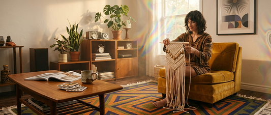 Inspired by the 1960's: Geometric Patterns and Their Role in Modern Bohemian Design