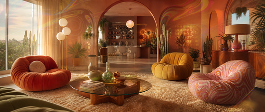 Elevate Your Space: Incorporating Dopamine Decor with 1960's Inspiration