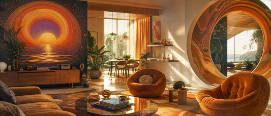 Dive Into the 1960's and 1970's Retro Vibes with Groovy Dopamine Decor faroutgoods