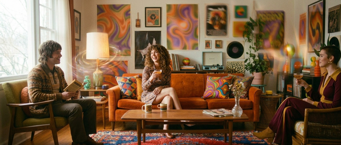 Dopamine Decor: A Maximalist's Guide to Retro Mid-Century Design faroutgoods