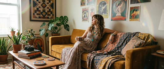 Maximizing Geometric Patterns for a Psychedelic Boho Look faroutgoods