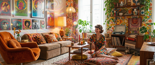 The Evolution of Dopamine Decor from the 1960's to Modern Maximalism faroutgoods