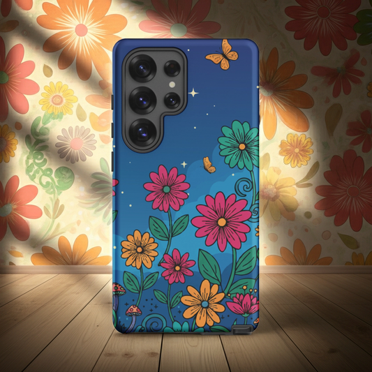 Vintage Floral & Butterfly Aesthetic - Tough case for Samsung®