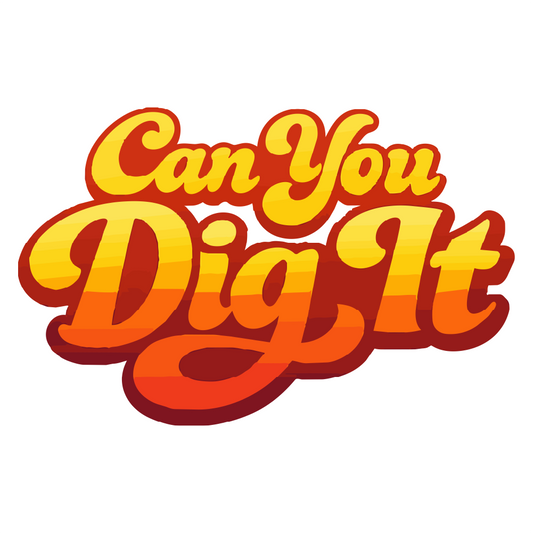 Retro Can You Dig It Travel mug with a handle