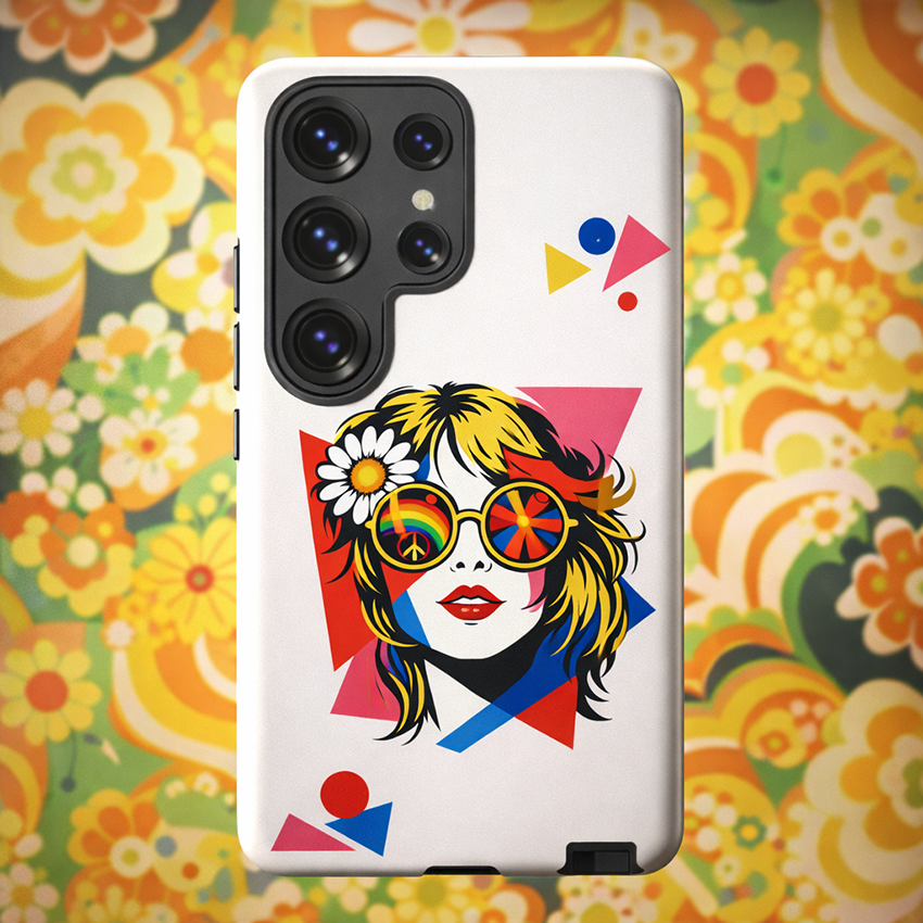 Retro Pop Art Lady - Tough case for Samsung® - Far Out Goods