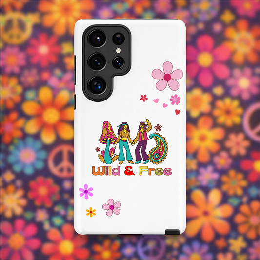 Retro Summer of Love - Wild and Free - Tough case for Samsung®